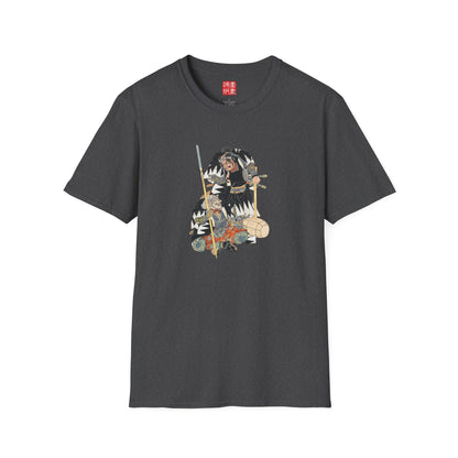Manga Hanga - T-Shirt - Horibe Yatsubei and Horibe Yajibei T-Shirt - 30093827287957651317