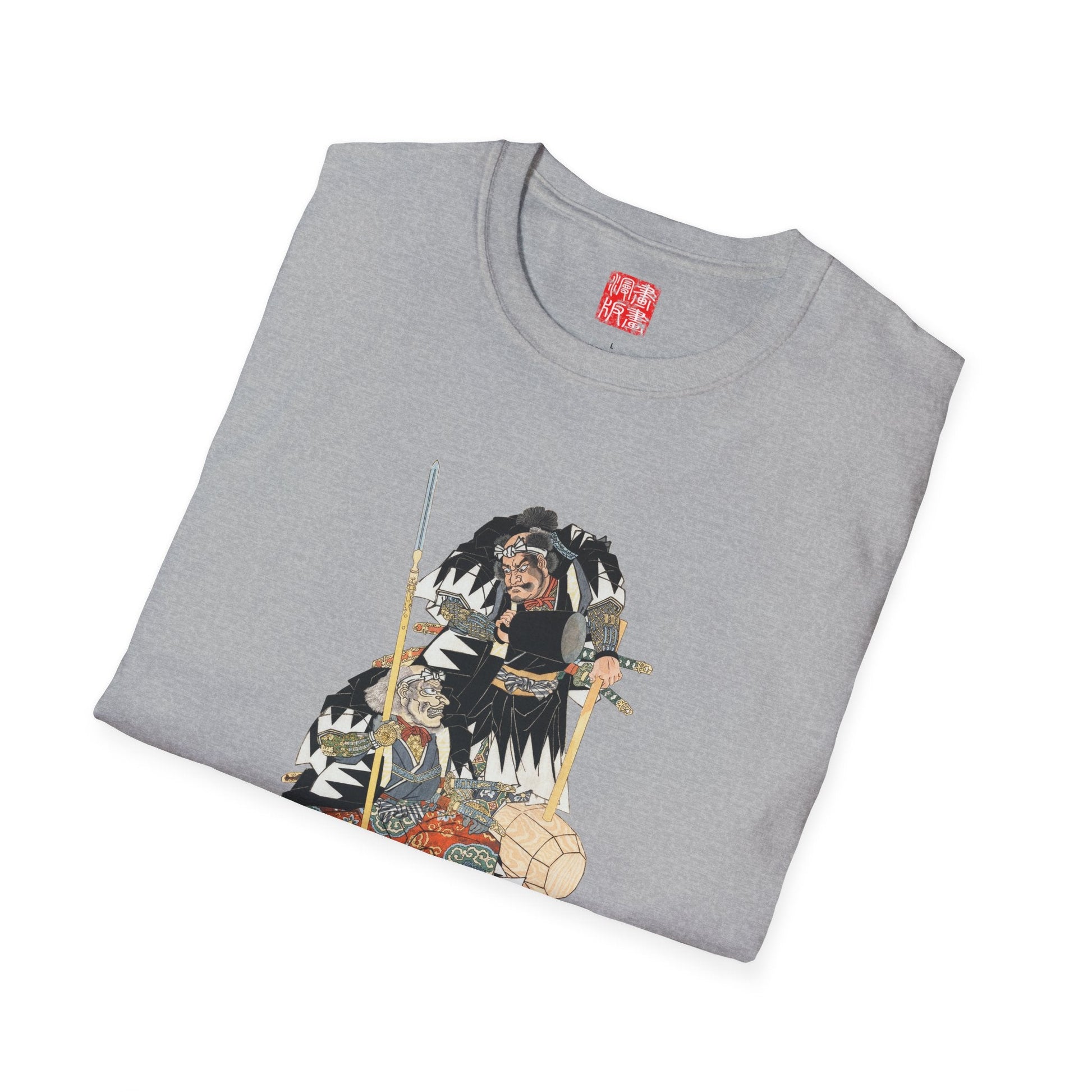 Manga Hanga - T-Shirt - Horibe Yatsubei and Horibe Yajibei T-Shirt - 32833555324022832460