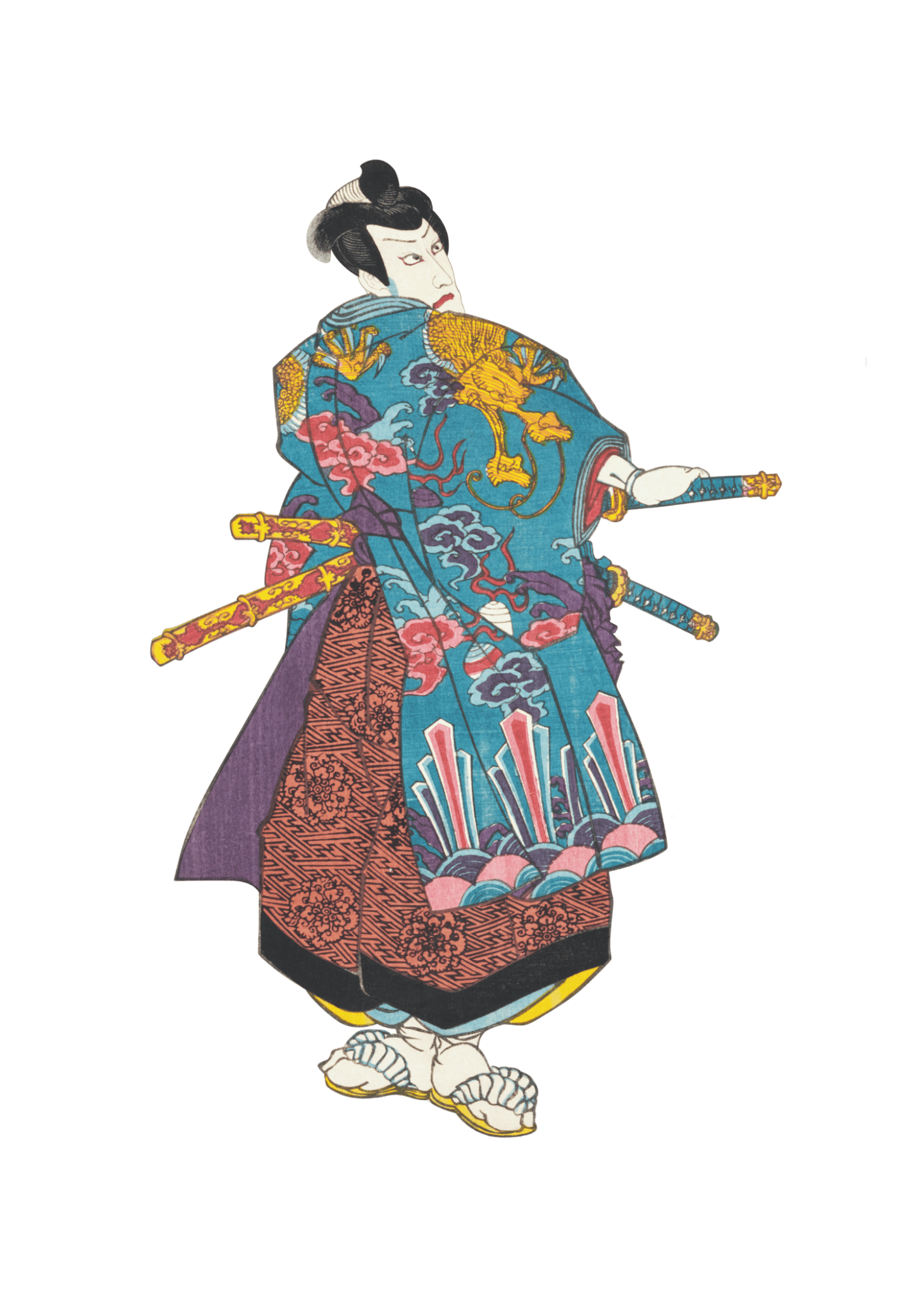 Manga Hanga - T-Shirt - Kumeyama Tetsuzan T-Shirt - 97426957384079083350