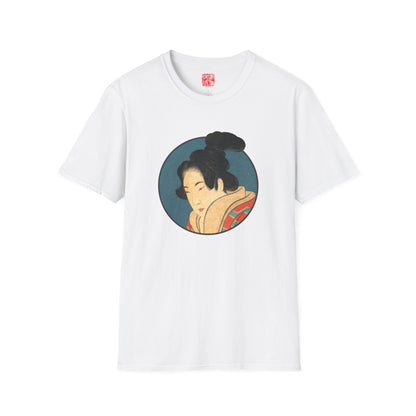Manga Hanga - T-Shirt - Portrait of a Woman T-Shirt - Front - 12049870360343160201
