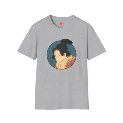 Manga Hanga - T-Shirt - Portrait of a Woman T-Shirt - Front - 30104766477074974618