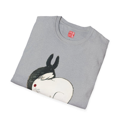 Manga Hanga - T-Shirt - Rabbit T-Shirt - 14079440757305985069