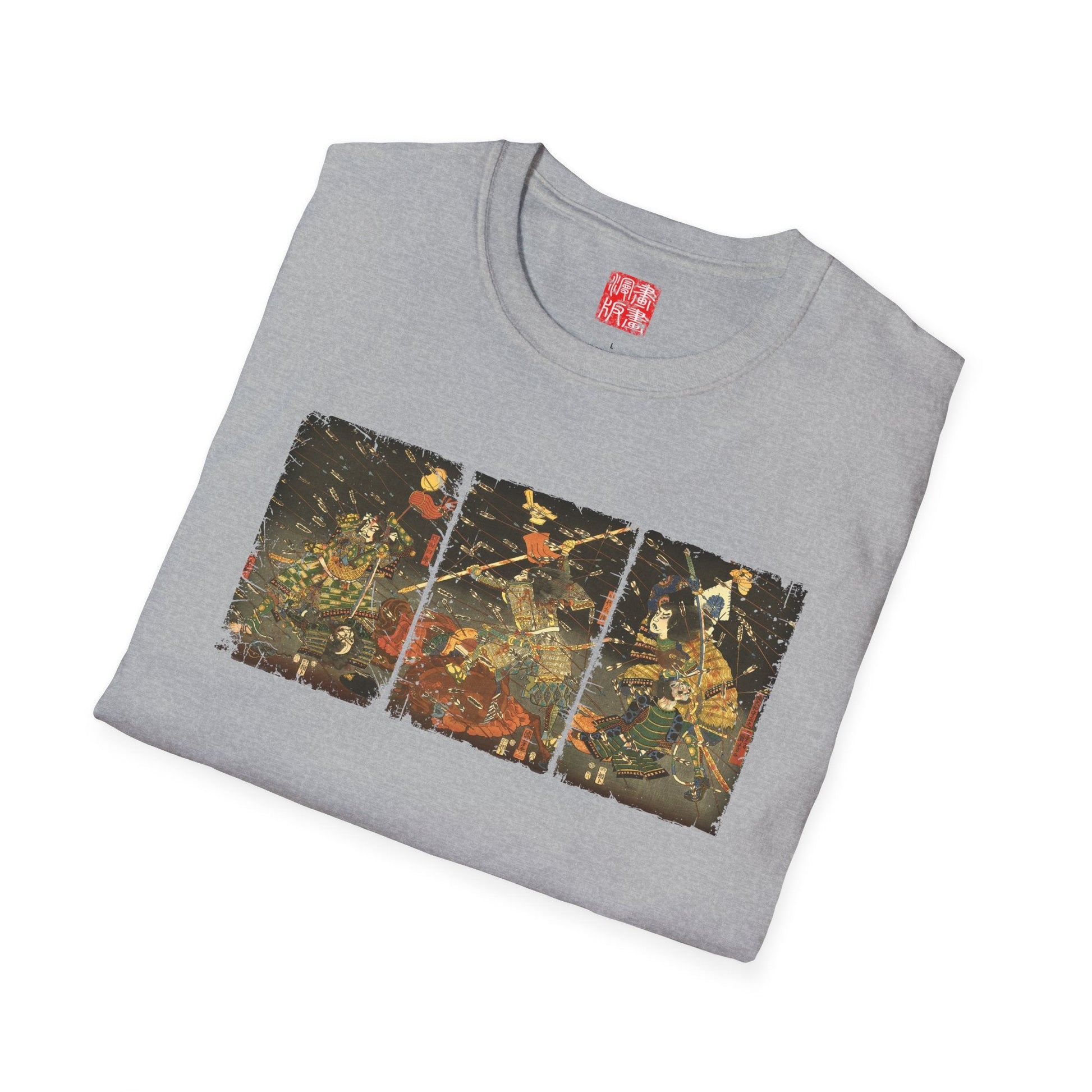 Manga Hanga - T-Shirt - Shijōnawate Triptych T-Shirt - 48687723696584425838