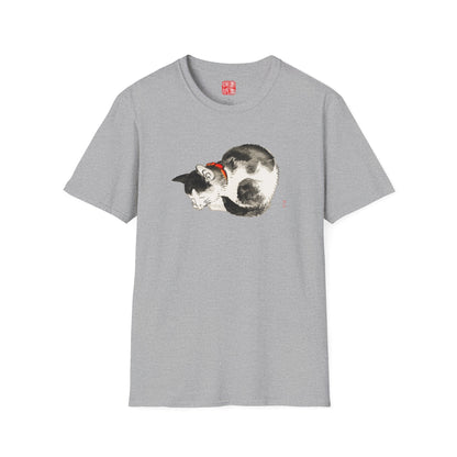 Manga Hanga - T-Shirt - Sleeping Cat T-Shirt - 19151341466237128842