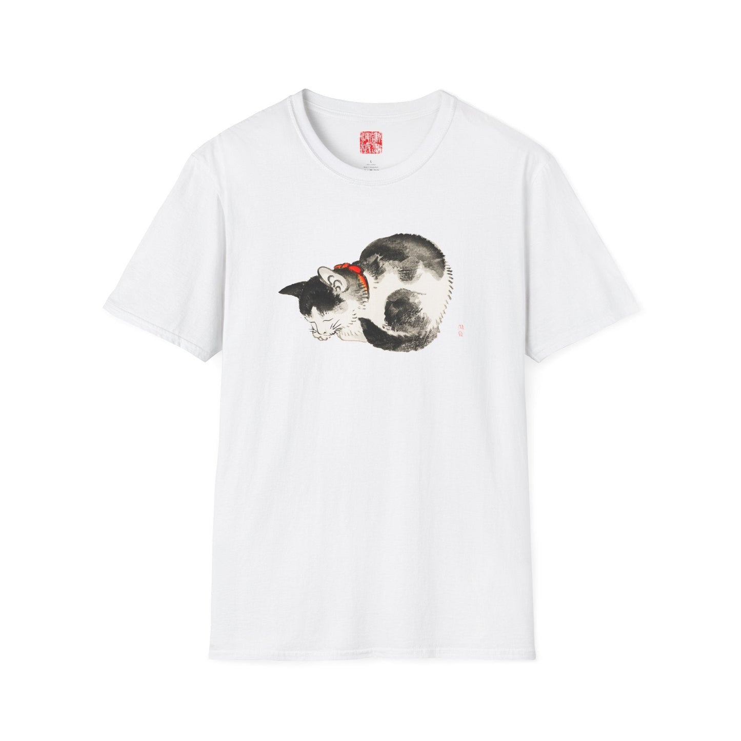 Manga Hanga - T-Shirt - Sleeping Cat T-Shirt - 25188331056365698704