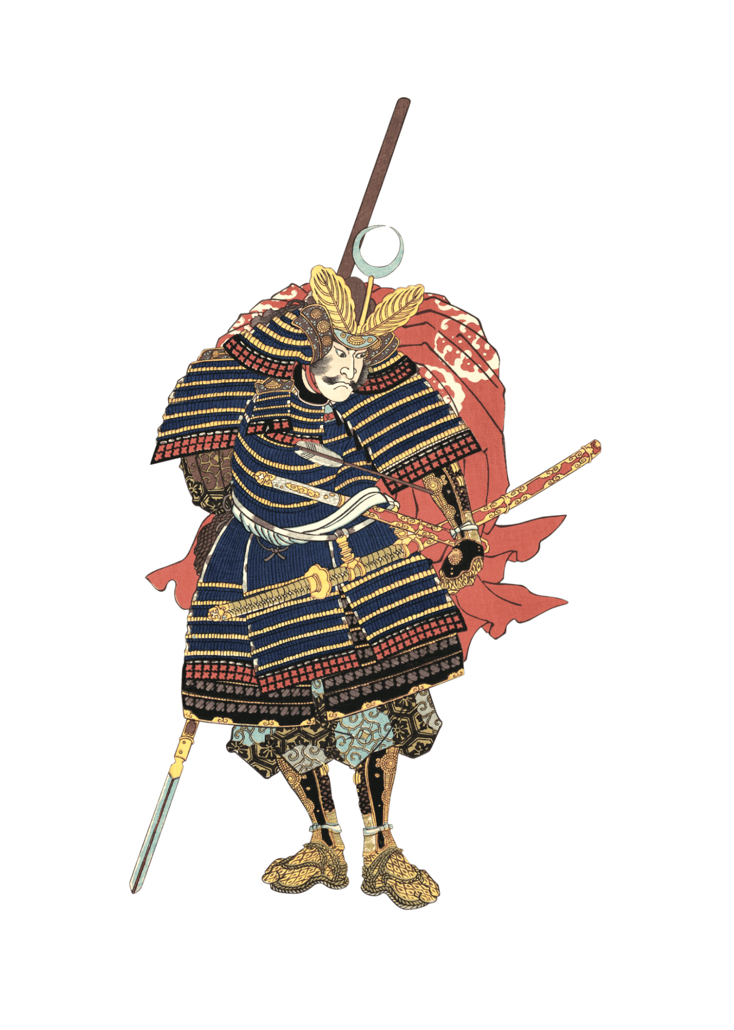 Manga Hanga - T-Shirt - Warrior - 17375913388444686410